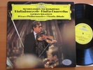 DG 2530 359 Nathan Milstein Mendelssohn Tchaikovsky Violin Concerto NEAR MINT