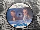 Elton John & Cliff Richard – Slow Rivers Picture Disc Mint Vinyl Mint Sleeve