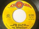 The Impressions - Inner City Blues (Make Me Wanna Holler) - CURTOM DEMO - EX