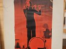 GENESIS THE BEDSIDE YELLOW FOAM LIVE 1974 LP w/ HAND DONE FAN ART COVER  RARE