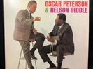 Oscar Peterson & Nelson Riddle   Autographed 1963 LP Vinyl Verve V6-8562 NM/EX