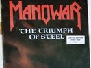 MANOWAR The triumph of steel Limited edition First Run Sticker DLP