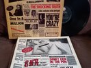 GUNS N' ROSES LP LIES w/inner HARD ROCK VG+ BRAZIL PRESS BANNED COVER 91' AXL RO