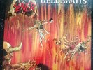 SLAYER HELL AWAITS LP RECORD CLEAR ORANGE VINYL W/ INNER SLEEVE NM