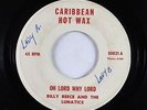 Deep Soul 45 - Billy Reece & Lunatics - Oh Lord Why Lord - Caribbean Hot Wax mp3