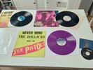 sex pistols never mind the bollocks purple vinyl Plus rare Chaos LP