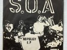 Rare Punk S.O.A. SOA No Policy DISCHORD #2 7