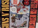 Appetite for Destruction by Guns n' Roses Banned Cover With Sticker Sheet 1987