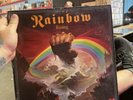 RAINBOW Rising OYSTER/POLYDOR LP VG+ gatefold