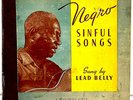 Negro Sinful Songs Leadbelly 19 Shellac 10