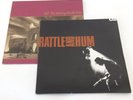 2x U2 LP's Unforgettable Fire & Rattle and Hum VG+