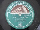 Django Reinhardt Saint-Louis Blues 78RPM LVDSM SG 365 EX+