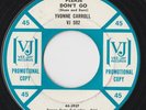 NORTHERN SOUL 45 by YVONNE CARROLL HEAR BOTH SIDES