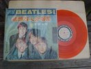 1963 The Beatles: Meet The Beatles LP Record Rare Orange Vinyl Taiwan Import