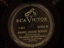 PETE JOHNSON ALBERT AMMONS CUTTIN THE BOOGIE / BARREL HOUSE BOOGIE  78RPM 165-94