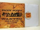 BON JOVI wanted dead or alive 12 INCH EX-/EX, JOV 112, vinyl, single, hard rock