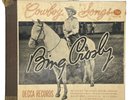Bing Crosby Cowboy Songs 1946 Decca 4 Record Set 78RPM Volume 1 Complete VG+