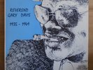 REVEREND GARY DAVIS 1935-1949 LP original 1970 black label Yazoo NM/NM