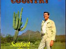 Sanford Clark They Call Me Country - Limited Blue Colored Vinyl LP Vinyl NEW
