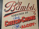 1972 Cheech & Chong Big Bambu Vinyl Autographed By Cheech Marin And Tommy Chong