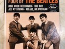 Four By The Beatles 1964 EAP 1-2121 Vinyl EP, VG Vinyl/VG Cover