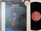 JANOS STARKER Bach Suites For Solo Cello 2, 5 MERCURY LP SR 90370 NM M4M2 shrink
