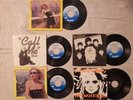 5 By Blondie -EX/VG Pop Punk Rock 7' 45 Chrysalis Call Me, Rapture, Tide Is High