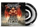 Cavalera 'Bestial Devastation' LP White Black Corona Vinyl - NEW & SEALED