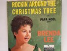 Brenda Lee ROCKIN' AROUND THE CHRISTMAS TREE (ROCKABILLY 45/PS)#30776 PLAYS VG++
