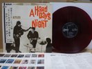 The Beatles / A Hard Day's Night, RED WAX Rare Japan Orig. 1964 Odeon LP w/OBI