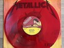 METALLICA - RED JUMP IN THE FIRE- AWESOME RARE PRESS LP VINYL RED COLOR MEN ENG