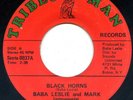 BABA LESLIE & MARK / RECKLESS BREED - BLACK HORNS / BUM BANG.  1976 US DUB 7