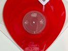 Lana Del Rey - Love / Lust For Life (2017, Red Translucent Heart-Shaped) Vinyl