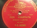 10” RED G&T ENRICO CARUSO – IRIS