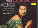 VERDI La Traviata KLEIBER COTRUBAS DOMINGO MILNES DGG 2707103 2LP Box NM 1977