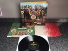 LP THE BEATLES SGT PEPPERS LONELY HEARTS CLUB BAND UK 1ST PRESS MONO PMC 7027 EX