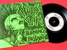 CHAOS UK : BURNING BRITAIN EP - RiOT CiTY Riot 6 1982 Classic UK PUNK Original