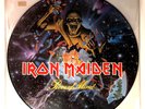 Iron Maiden Piece Of Mind Picture Disc Vinyl LP 1983 EMI Capitol SEAX-12306  EX