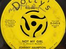 Northern Soul 45 - Johnny Hampton - Not My Girl - Dotty's Original  HEAR