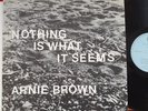 Arnie Brown Nothing Is What It Seems LP, 1982 Denmark.Rare Private Press Folk.