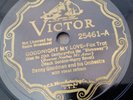 Benny Goodman 78rpm Single 10-inch Victor Records #25461 Goodnight my Love b/w ‘