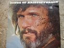 SIGNED KRIS KRISTOFFERSON ALBUM (SONGS OF KRISTOFFERSON, 1977)