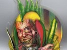 Marillion-Garden Party Jester Shaped Picture Disc Good Condition Not Checked
