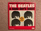 Beatles A HARD DAY'S NIGHT Mono LP with Rare Sticker