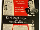 EARL NIGHTINGALE The Strangest Secret Rare Motivational Record 1958 SPOKEN WORD