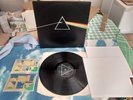 PINK FLOYD - DARK SIDE OF THE MOON UK NEAR MINT VINYL + POSTERS +STICKERS A7/B8#