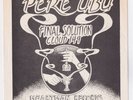 Pere Ubu   Final Solution / Cloud 149   Original Picture Sleeve NM   RARE