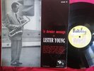 LESTER YOUNG Le dernier message LP 1959 FRANCE MINT- First Pressing MONO Inner