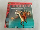 Disneyland Rudolph The Red-Nosed Reindeer Golden Book And Record NEW SEALED 