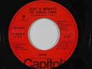 70s Soul 45 SUN Just A Minute Of Your Time on Capitol VG++ promo